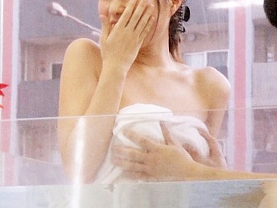 【MM】混浴をしていた男女が赤面をしながらスケベに覚醒をしあって激イキを何度もしあうことになる