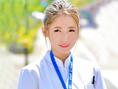 ≪素人≫21歳の関西弁の看護師とノンストップでエッチ❤白衣の天使が勃起チンポに性指導して中出しSEX